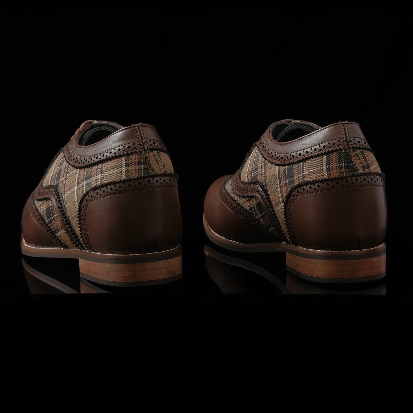 BoyLift Edinburgh Heritage Brogue Elevator Shoes