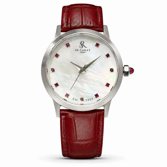Men’s Natural Ruby Luxury Watch | SR TAKAT