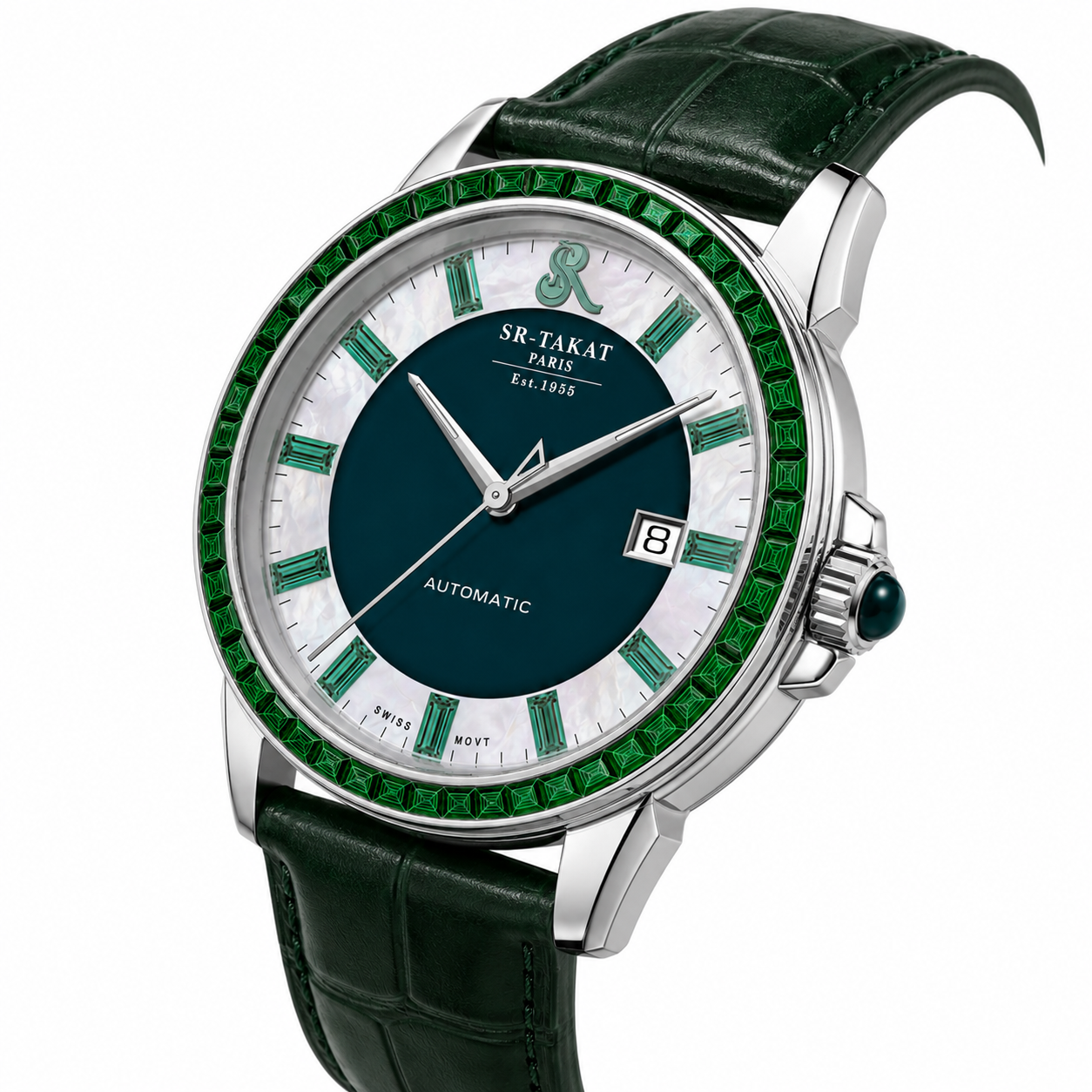 SR-Takat Natural Emerald Watch (Series 2)