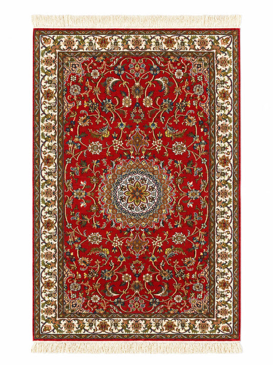 Pashmina Silk-on-Silk Handmade Carpet