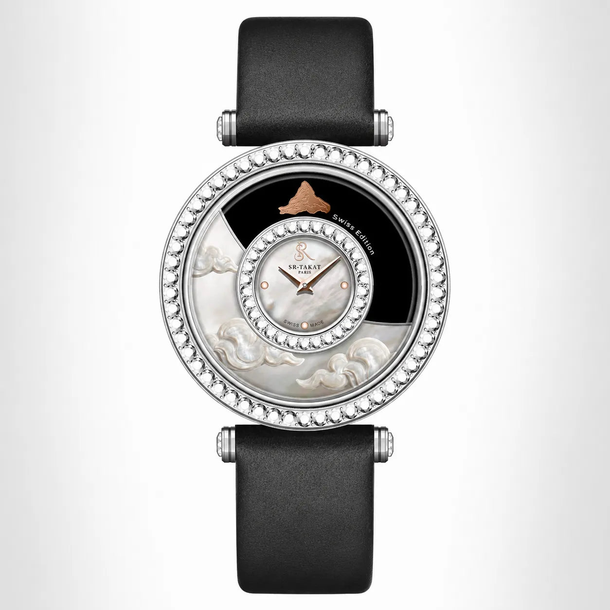 SR-Takat Diamond Watch Swiss - Around the world edition