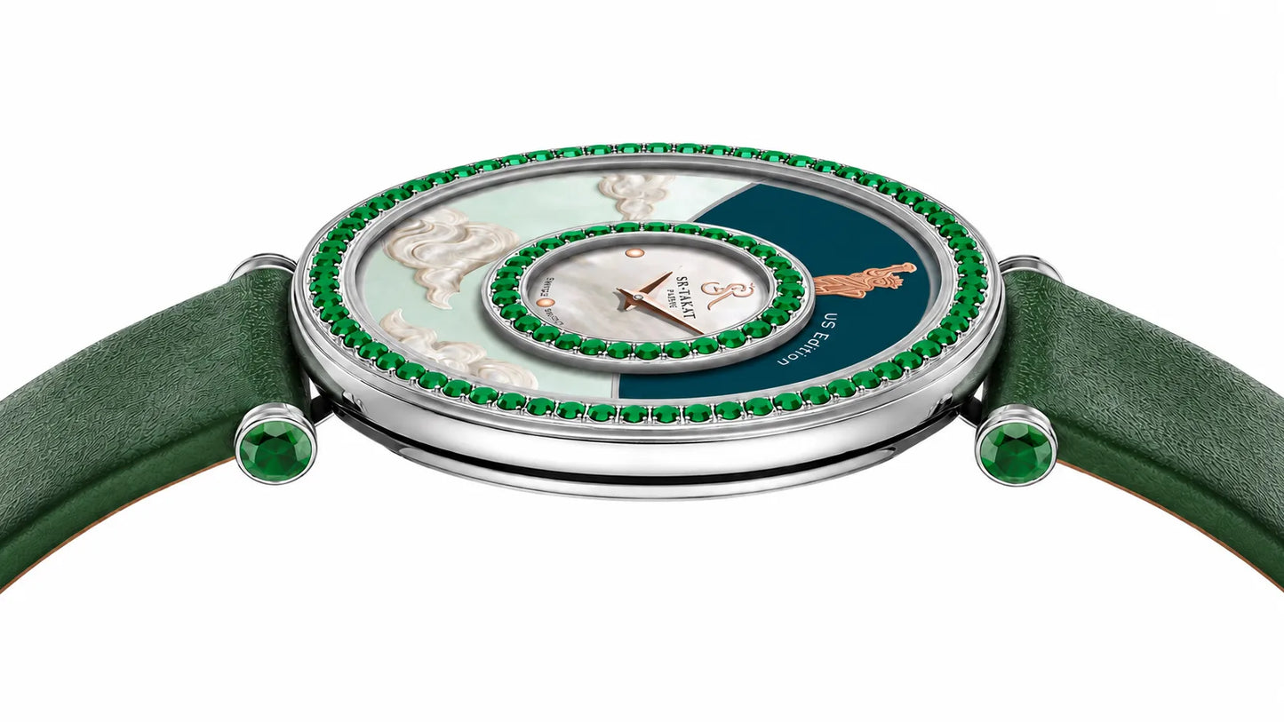 SR-Takat Emerald Watch USA - Around the world edition