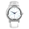 Lucidity Gents W-004 Blue Sapphire Diamond Leather Watch