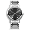 Lucidity Gents Diamond Dial White Leather Watch – W-008