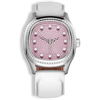 Determination Medium W-059 Swiss Luxury Watch – Pink Sapphire Dial & Diamond Bezel