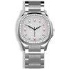 Determination Ladies W-069 Swiss Luxury Watch – White Mother of Pearl Dial & Diamond Bezel