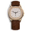 Determination Ladies W-070 Swiss Luxury Watch – Mother of Pearl Dial & Diamond Bezel