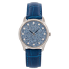 Introsistence WA-007 Swiss Luxury Watch – Diamond Dial & White Leather Strap