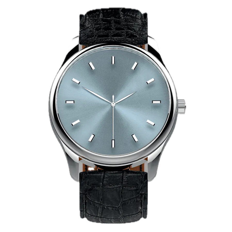 Niveau Élevé Introsistence Ladies W-031 Swiss Luxury Watch – Diamond Dial & White Leather Strap