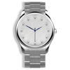Introsistence Ladies W-035 Swiss Luxury Watch – Diamond Dial & White Leather Strap