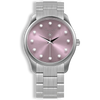 Introsistence W-040 18K White Gold Automatic Watch with Diamond Dial & Diamond Bezel
