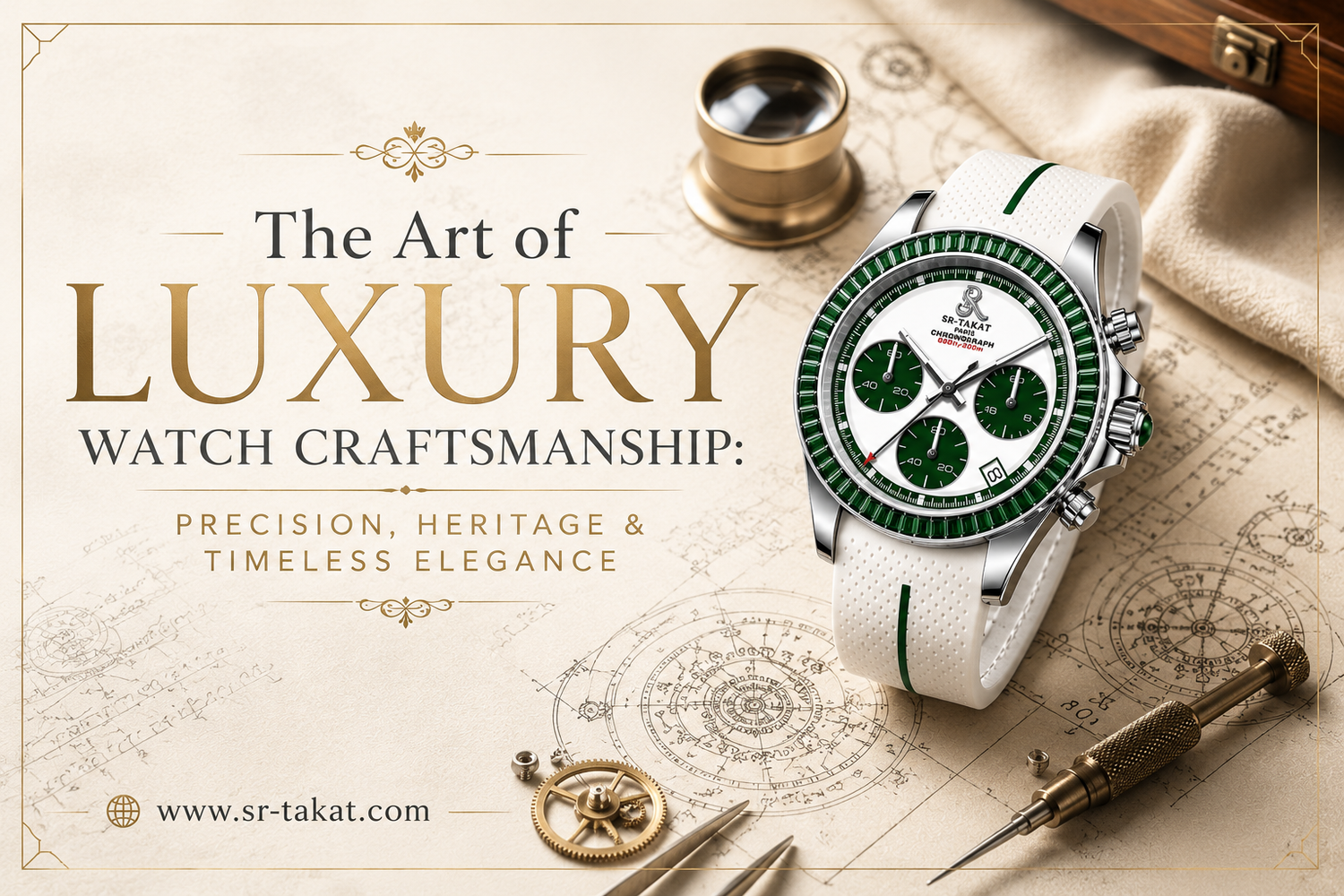 The Art of Luxury Watch Craftsmanship: Precision, Heritage & Timeless Elegance