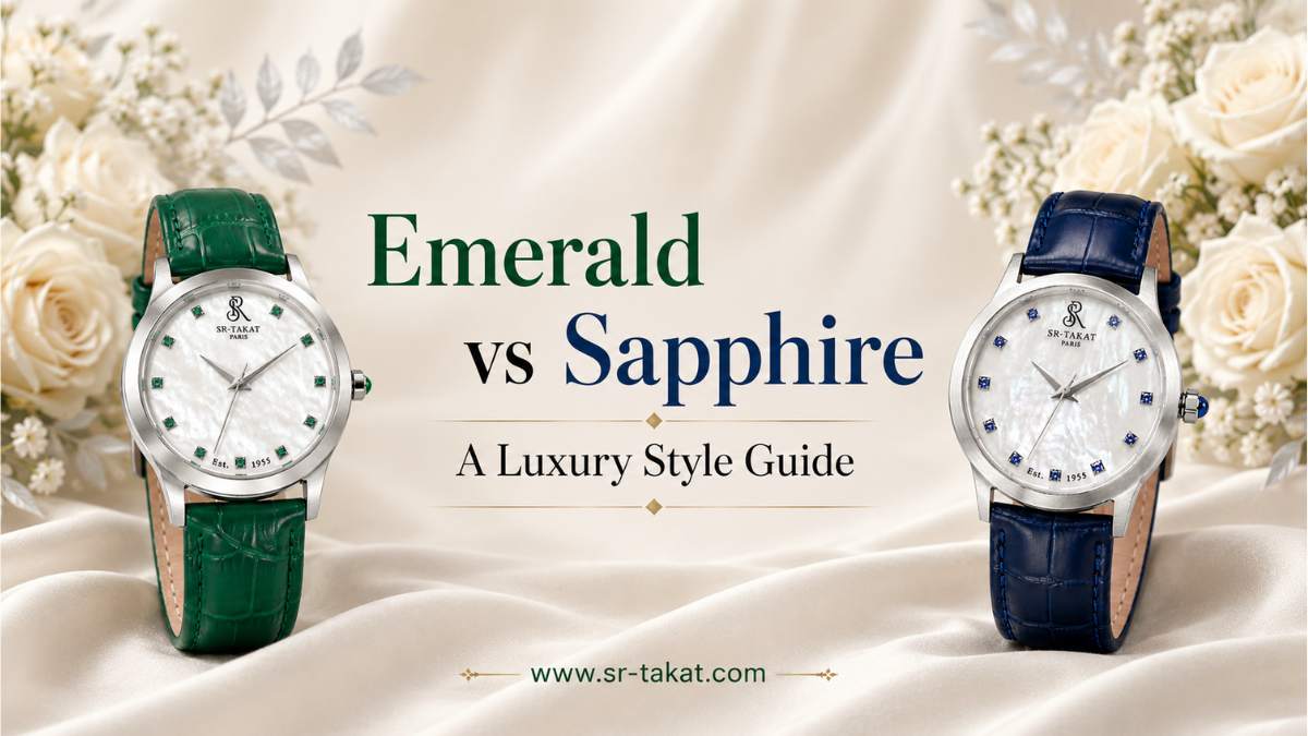 Emerald vs Sapphire Watches: A Luxury Style Guide