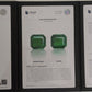 Natural Zambia Minor Emerald 11.95 cts Octagon pair & 45.38 Pear pair by SR-Takat