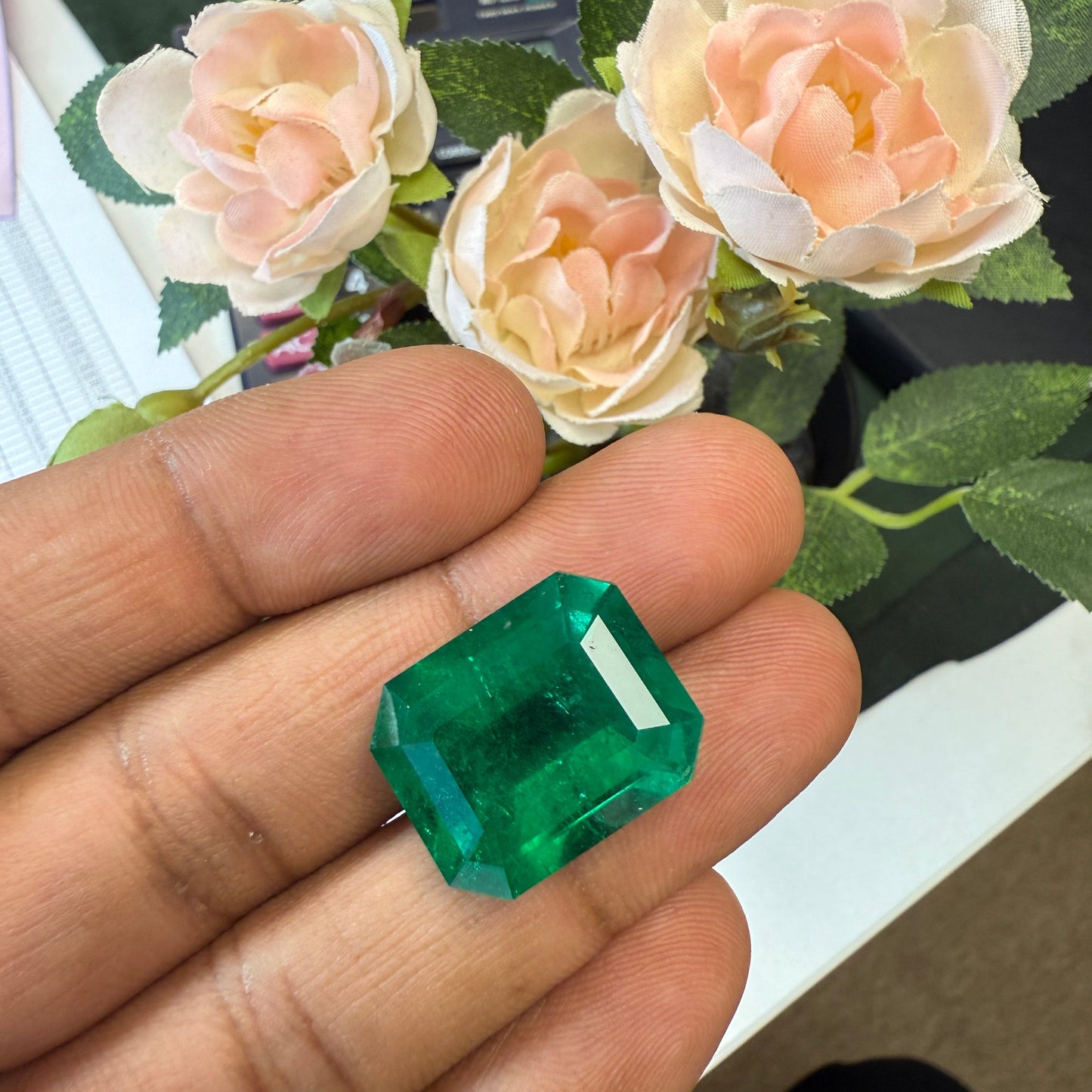 Natural Columbia Muzo Emerald 29.08 cts Octagon by SR-Takat