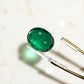 Natural Emerald 34 cts certified in Switzerland GRS Lab by SR-Takat