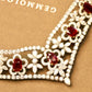 Natural Burmese Gubelin Pigeon Blood Ruby & Diamond 18k Gold Necklace 42.04 cts by SR-Takat