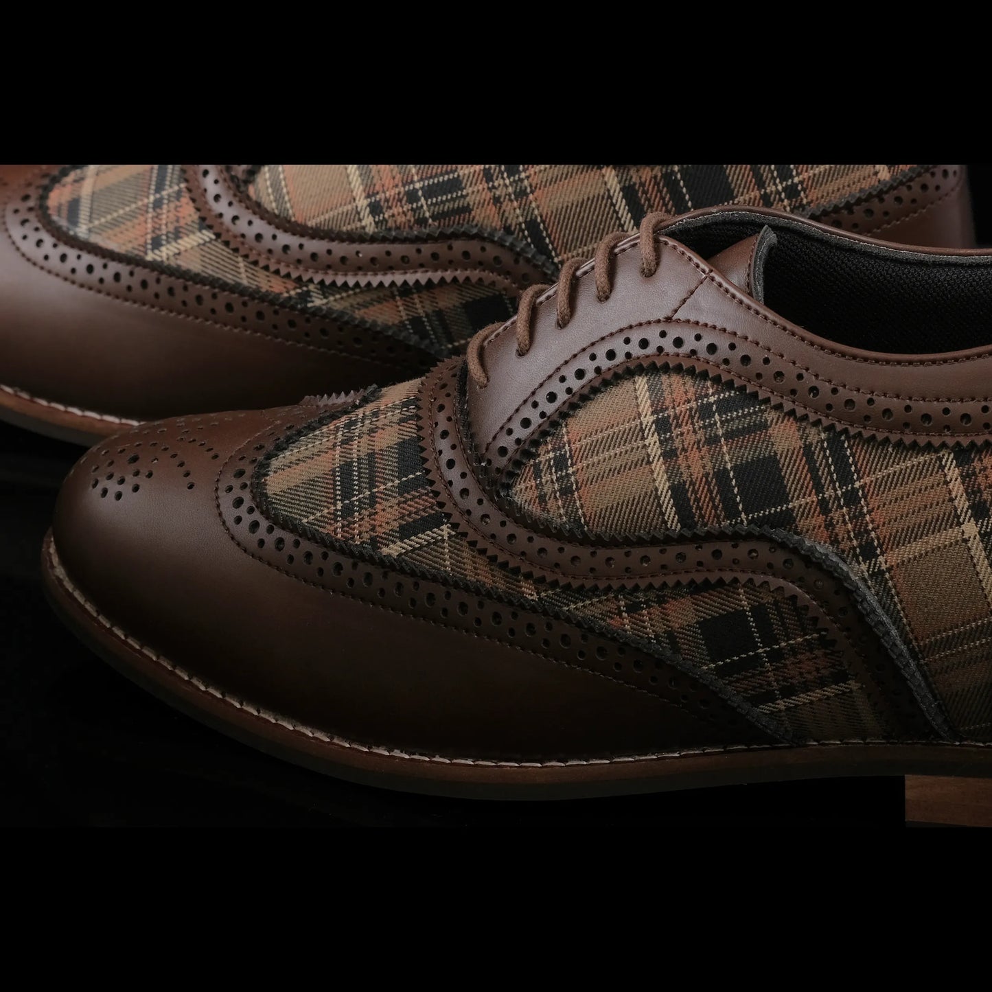 BoyLift Edinburgh Heritage Brogue Elevator Shoes