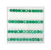 Natural Zambian Emerald Diamond Cut Round by SR-Takat