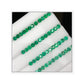 Natural Zambian Emerald Diamond Cut Round by SR-Takat