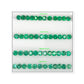 Natural Zambian Emerald Diamond Cut Round by SR-Takat