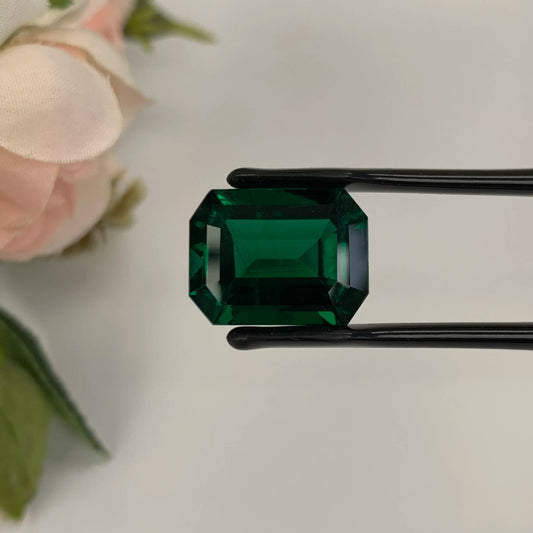Natural Zambian Emerald Minor 12.11 cts Octagon by SR-Takat