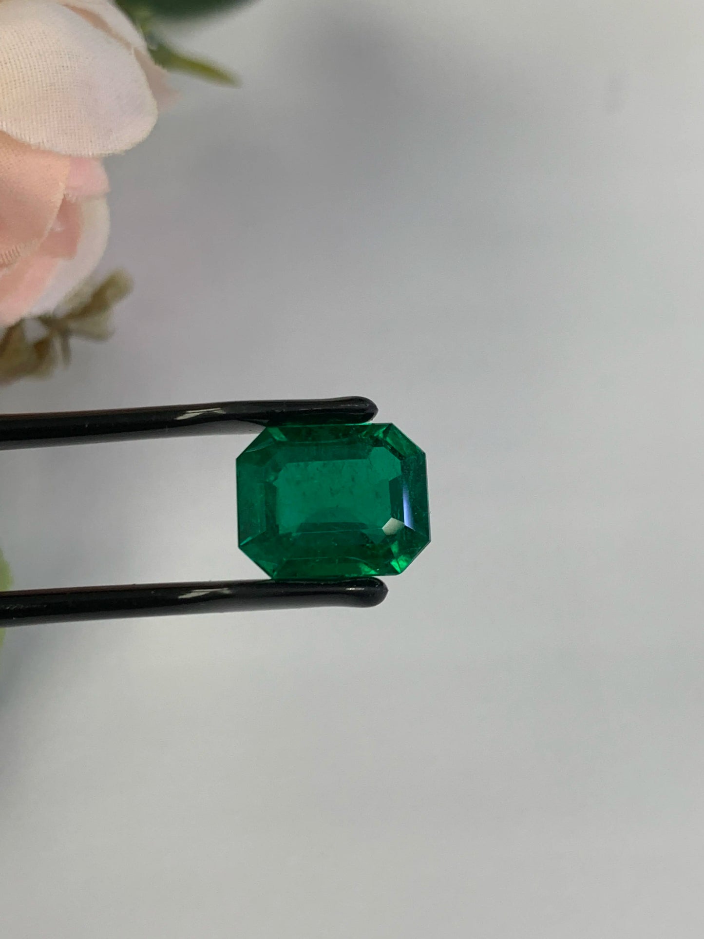 Natural Zambian Emerald Minor 6.65 cts Octagon by SR-Takat