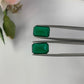 Natural Zambian Emerald Insignificant 11.94 cts Oct Pair by SR-Takat