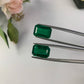 Natural Zambian Emerald Insignificant 11.94 cts Oct Pair by SR-Takat