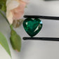 Natural Zambian Emerald Insignificant 7.7 cts Heart by SR-Takat