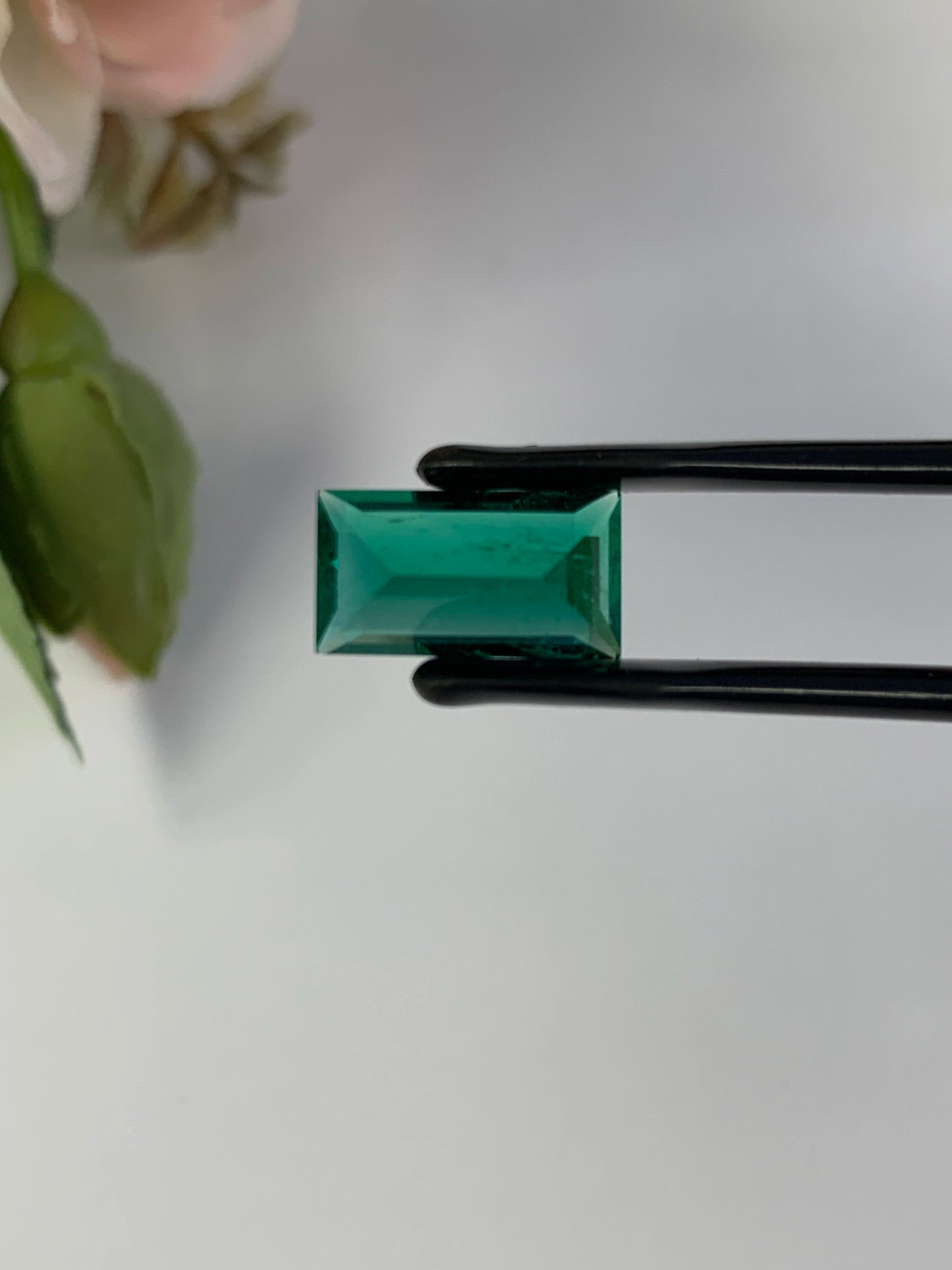 Natural Zambian Emerald Minor 3.47 cts Baguette by SR-Takat