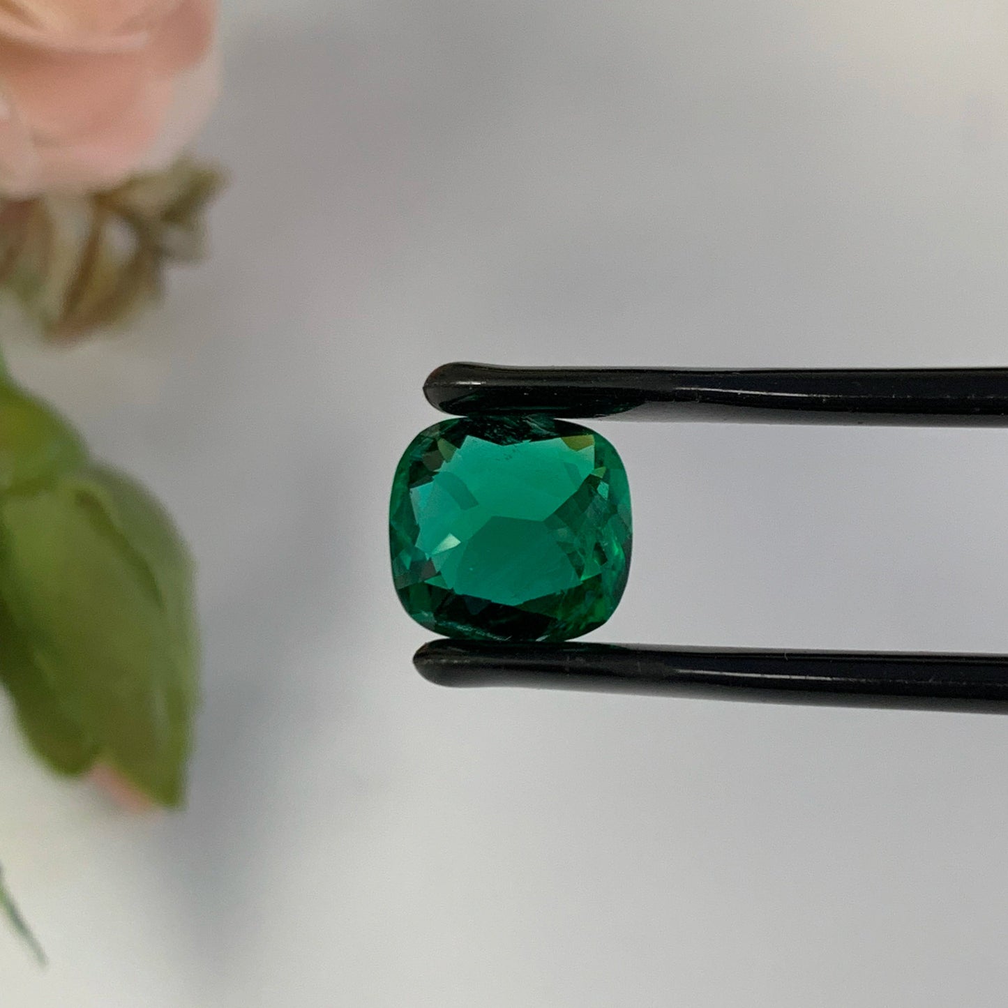 Natural Zambian Emerald Minor 3.1 cts Cusion by SR-Takat