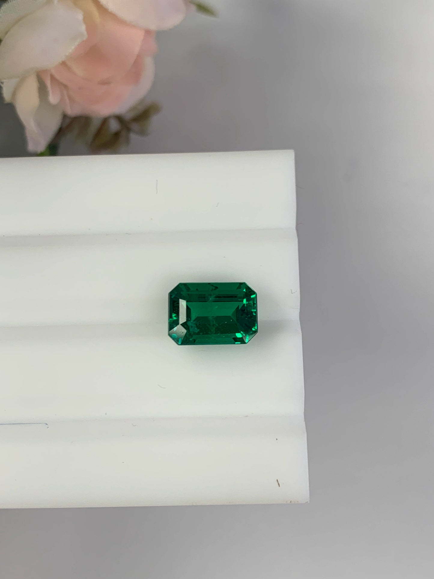 Natural Zambian Emerald Insignificant 3.93 cts Octagon by SR-Takat