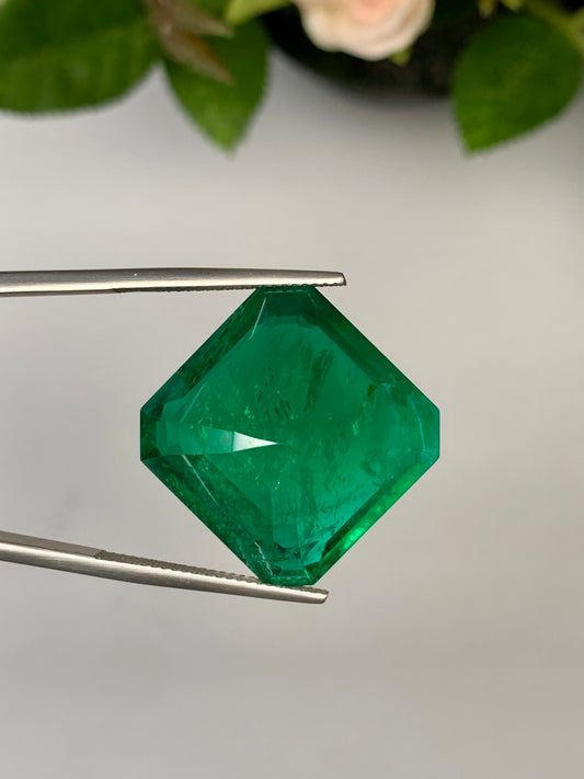 Natural Zambia Insignificant Emerald 38.69 cts Oct by SR-Takat