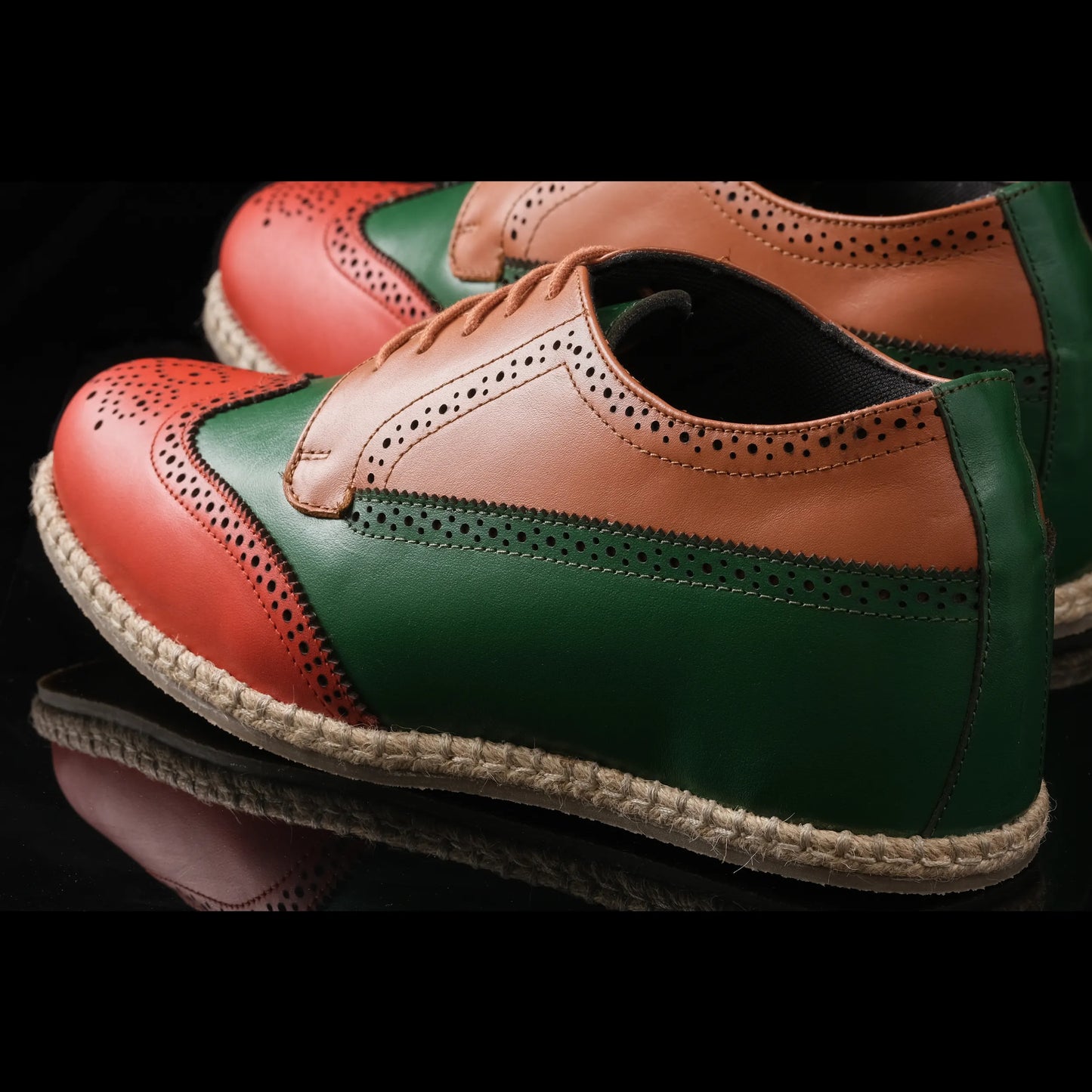 BoyLift Heritage Blend Multi-Tone Elevator Brogues
