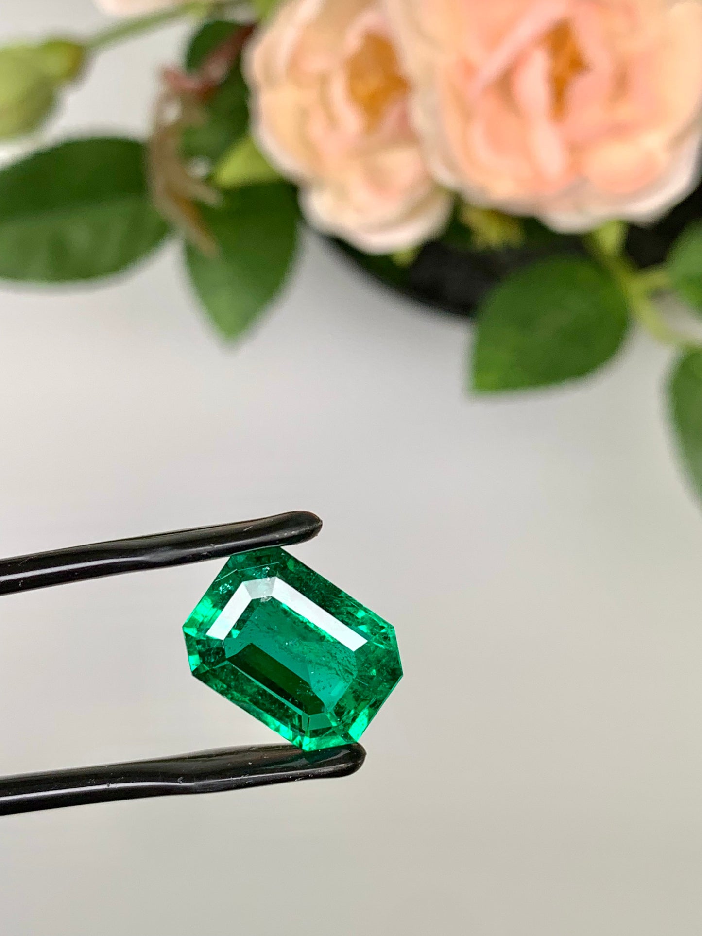 Natural Zambia Minor Emerald 5.81 cts Oct by SR-Takat