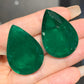 Natural Zambian Emerald 84.58 cts Pear Pair by SR-Takat