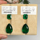 Natural Zambia Minor Emerald 11.95 cts Octagon pair & 45.38 Pear pair by SR-Takat
