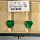 Natural Zambia Insg Emerald 15.49 cts Heart pair by SR-Takat