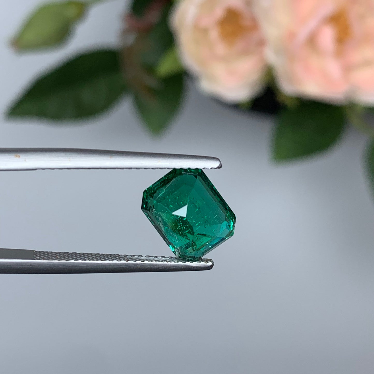 Natural Zambia No-Oil Emerald 3.22 cts Oct by SR-Takat