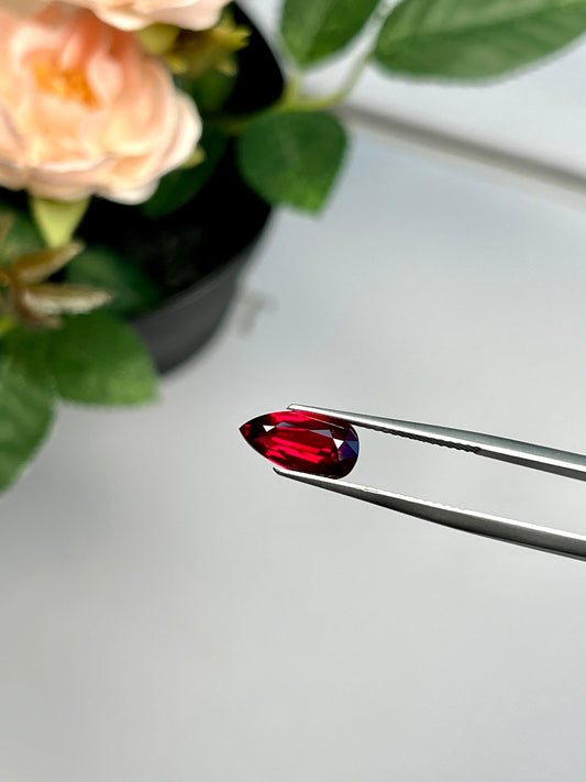Natural Ruby No Heat Mozambique 2.77 cts Pear by SR-Takat