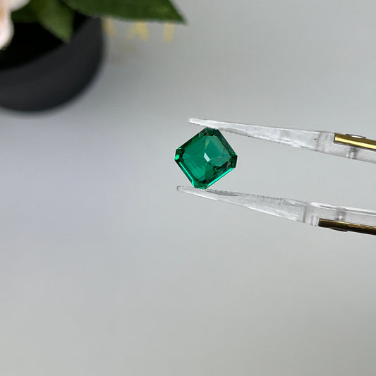 Natural Zambia No-Oil Emerald 2.80 cts Oct by SR-Takat