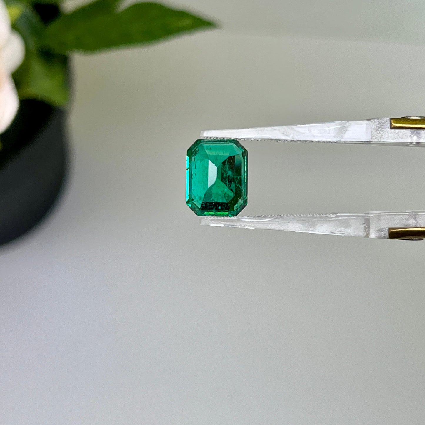 Natural Zambia No-Oil Emerald 3.22 cts Oct by SR-Takat