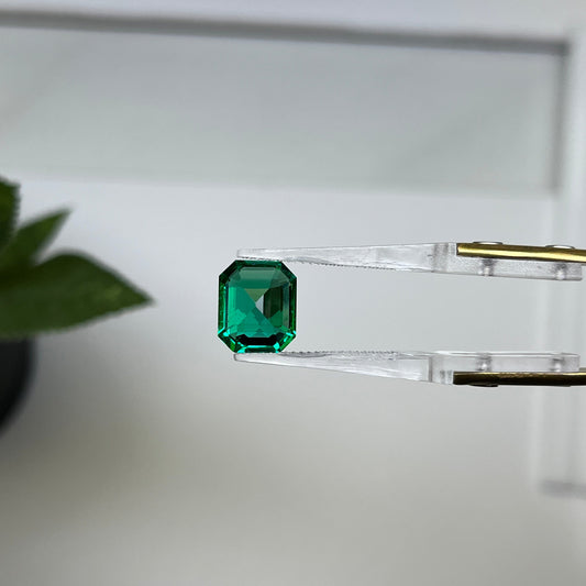 Natural Zambia No-Oil Emerald 3.32 cts Oct by SR-Takat