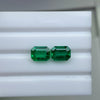 Natural Zambia Minor Emerald 6.65 cts Octagon pair by SR-Takat