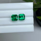 Natural Zambia Insignificant Emerald 10.13 cts Octagon pair by SR-Takat