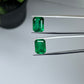 Natural Zambia Insignificant Emerald 8.75 cts Octagon pair by SR-Takat