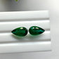 Natural Zambia Minor to Moderate/ Moderate Emerald 15.90 cts Pear pair by SR-Takat