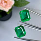 Natural Zambia Minor Emerald 25.78 cts Octagon pair by SR-Takat