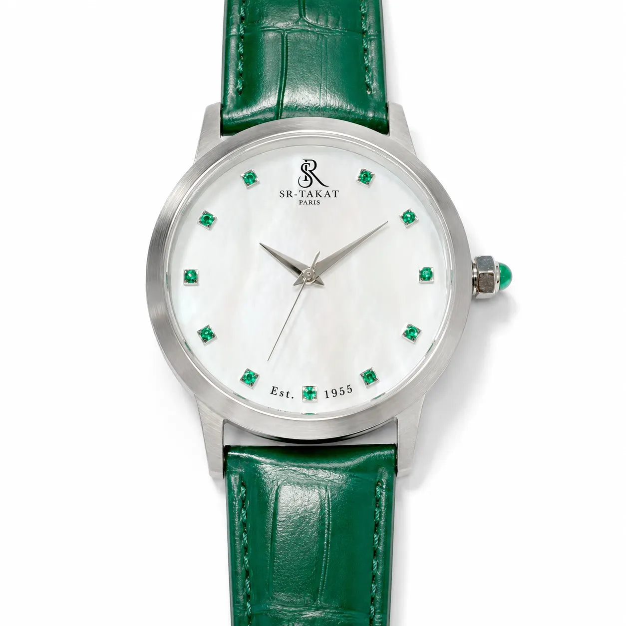 Certified Emerald Watch Collection | SR TAKAT